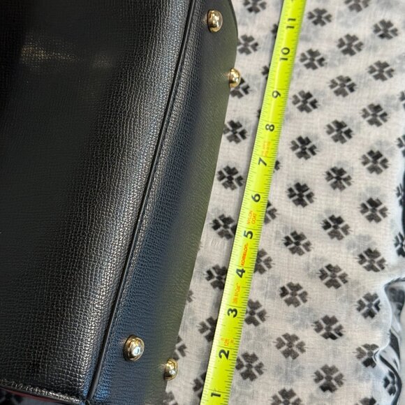 DUNE LONDON Snake Print Flap Bag | Black | Gold V-Clasp - Picture 13 of 15